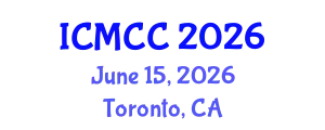 International Conference on Mathematical and Computational Chemistry (ICMCC) June 15, 2026 - Toronto, Canada