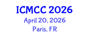 International Conference on Mathematical and Computational Chemistry (ICMCC) April 20, 2026 - Paris, France