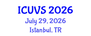 International Conference on Unmanned Vehicle Systems (ICUVS) July 29, 2026 - Istanbul, Turkey