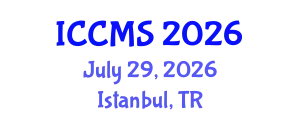 International Conference on Communication and Media Studies (ICCMS) July 29, 2026 - Istanbul, Turkey