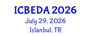 International Conference on Biomedical Electronics, Devices and Applications (ICBEDA) July 29, 2026 - Istanbul, Turkey