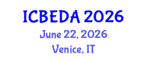 International Conference on Biomedical Electronics, Devices and Applications (ICBEDA) June 22, 2026 - Venice, Italy