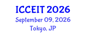 International Conference on Computer Engineering and Information Technology (ICCEIT) September 09, 2026 - Tokyo, Japan