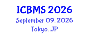 International Conference on Biology and Medical Sciences (ICBMS) September 09, 2026 - Tokyo, Japan
