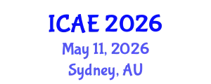 International Conference on Architectural Engineering and Designing (ICAE) May 11, 2026 - Sydney, Australia