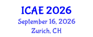 International Conference on Architectural Engineering and Designing (ICAE) September 16, 2026 - Zurich, Switzerland