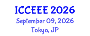 International Conference on Computer, Electrical and Electronics Engineering (ICCEEE) September 09, 2026 - Tokyo, Japan
