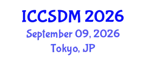International Conference on Computer Science and Data Mining (ICCSDM) September 09, 2026 - Tokyo, Japan