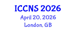 International Conference on Cryptography and Network Security (ICCNS) April 20, 2026 - London, United Kingdom