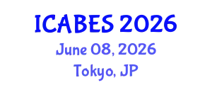 International Conference on Agricultural, Biological and Ecosystems Sciences (ICABES) June 08, 2026 - Tokyo, Japan