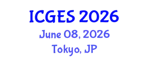International Conference on Geology and Earth Systems (ICGES) June 08, 2026 - Tokyo, Japan