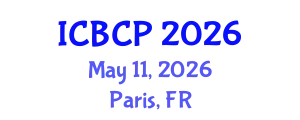 International Conference on Biological and Chemical Processes (ICBCP) May 11, 2026 - Paris, France