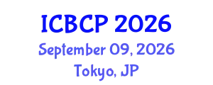 International Conference on Biological and Chemical Processes (ICBCP) September 09, 2026 - Tokyo, Japan