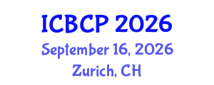 International Conference on Biological and Chemical Processes (ICBCP) September 16, 2026 - Zurich, Switzerland