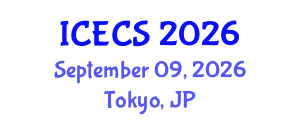 International Conference on Electronics and Communication Systems (ICECS) September 09, 2026 - Tokyo, Japan