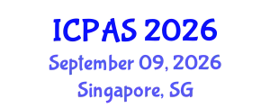 International Conference on Physics and Astronomical Sciences (ICPAS) September 09, 2026 - Singapore, Singapore