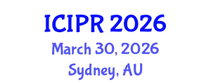 International Conference on Image and Pattern Recognition (ICIPR) March 30, 2026 - Sydney, Australia