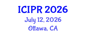 International Conference on Image and Pattern Recognition (ICIPR) July 12, 2026 - Ottawa, Canada
