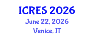 International Conference on Russian and Eurasian Studies (ICRES) June 22, 2026 - Venice, Italy
