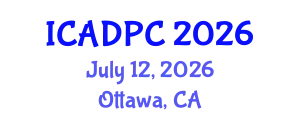 International Conference on Advances in Distributed and Parallel Computing (ICADPC) July 12, 2026 - Ottawa, Canada