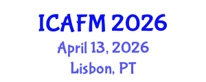 International Conference on Advances in Fluid Mechanics (ICAFM) April 13, 2026 - Lisbon, Portugal