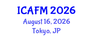 International Conference on Advances in Fluid Mechanics (ICAFM) August 16, 2026 - Tokyo, Japan