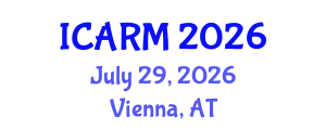International Conference on Automation, Robotics and Mechatronics (ICARM) July 29, 2026 - Vienna, Austria