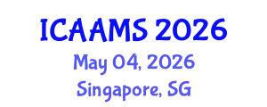 International Conference on Autonomous Agents and Multiagent Systems (ICAAMS) May 04, 2026 - Singapore, Singapore