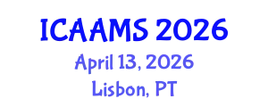 International Conference on Autonomous Agents and Multiagent Systems (ICAAMS) April 13, 2026 - Lisbon, Portugal