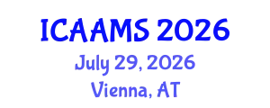 International Conference on Autonomous Agents and Multiagent Systems (ICAAMS) July 29, 2026 - Vienna, Austria