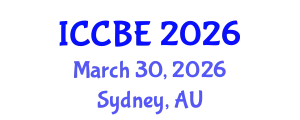 International Conference on Chemical and Biomedical Engineering (ICCBE) March 30, 2026 - Sydney, Australia