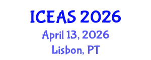 International Conference on English and American Studies (ICEAS) April 13, 2026 - Lisbon, Portugal