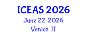 International Conference on English and American Studies (ICEAS) June 22, 2026 - Venice, Italy