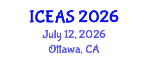 International Conference on English and American Studies (ICEAS) July 12, 2026 - Ottawa, Canada