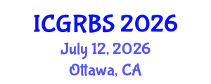 International Conference on Greek, Roman and Byzantine Studies (ICGRBS) July 12, 2026 - Ottawa, Canada