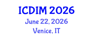 International Conference on Digital Information Management (ICDIM) June 22, 2026 - Venice, Italy