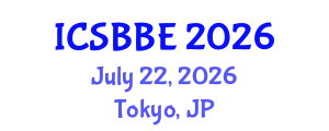 International Conference on Systems Biology and Biomedical Engineering (ICSBBE) July 22, 2026 - Tokyo, Japan