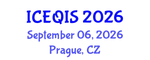 International Conference on Engineering and Quantum Information Sciences (ICEQIS) September 06, 2026 - Prague, Czechia