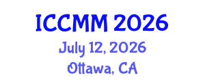 International Conference on Contemporary Marketing and Management (ICCMM) July 12, 2026 - Ottawa, Canada