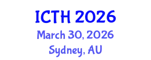 International Conference on Tourism and Hospitality (ICTH) March 30, 2026 - Sydney, Australia