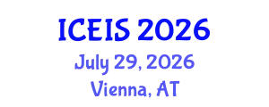 International Conference on Education and Information Sciences (ICEIS) July 29, 2026 - Vienna, Austria