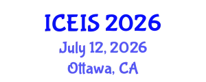 International Conference on Education and Information Sciences (ICEIS) July 12, 2026 - Ottawa, Canada