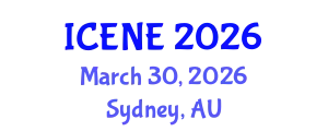 International Conference on Electrical and Nuclear Engineering (ICENE) March 30, 2026 - Sydney, Australia