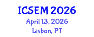 International Conference on Sport and Exercise Medicine (ICSEM) April 13, 2026 - Lisbon, Portugal
