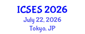 International Conference on Sport and Exercise Science (ICSES) July 22, 2026 - Tokyo, Japan