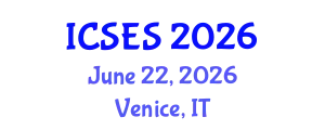 International Conference on Sport and Exercise Science (ICSES) June 22, 2026 - Venice, Italy
