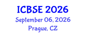 International Conference on Building Science and Engineering (ICBSE) September 06, 2026 - Prague, Czechia