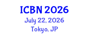 International Conference on Biotechnology and Nanotechnology (ICBN) July 22, 2026 - Tokyo, Japan