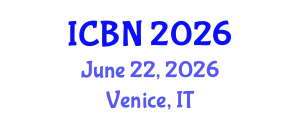 International Conference on Biotechnology and Nanotechnology (ICBN) June 22, 2026 - Venice, Italy