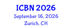 International Conference on Biotechnology and Nanotechnology (ICBN) September 16, 2026 - Zurich, Switzerland
